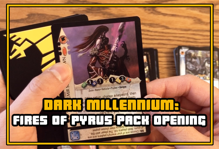 Warhammer 40K CCG Dark Millennium booster packs