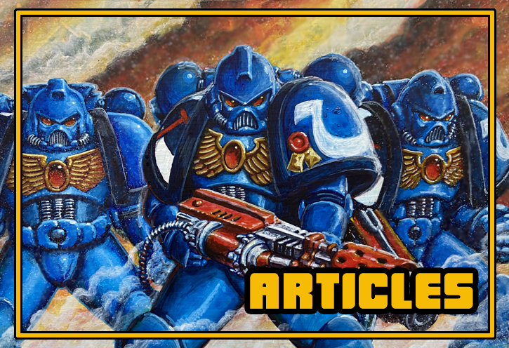 Warhammer 40K CCG Space Marines Ultramarines